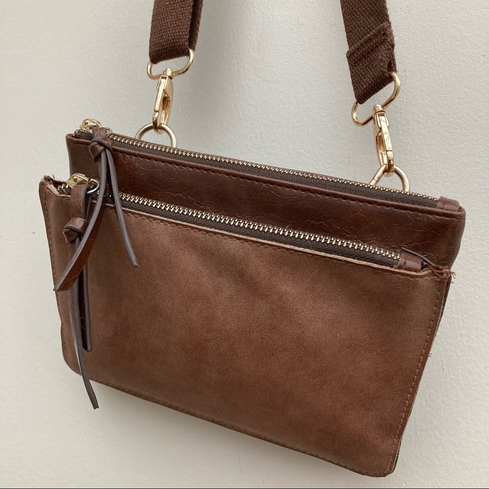Faux Leather Crossbody
